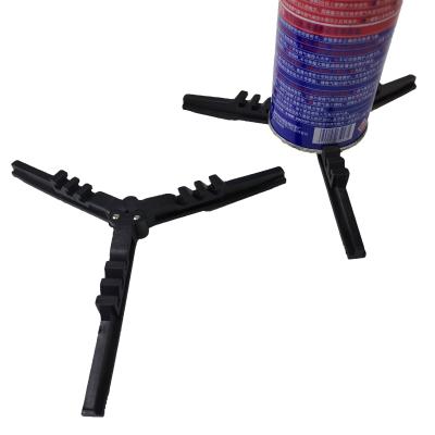 China Air Tank Base Tripod Folding Canister Stand Gas Cylinder Stove Accessories with Prices for sale