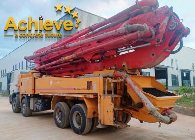 China USED PUTZMEISTER M46-5RZ MERCEDES BENZ 4141 Truck Mounted Concrete Pump for sale