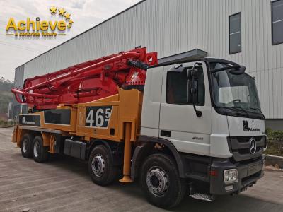 China Used M46-5 Concrete Pumps Truck Mounted Light weight PUTZMEISTER M56-5RZ 2014 HOT SALE MODEL MERCEDES BENZ 4141 en venta