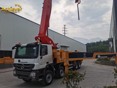 China concrete pump trucks business PUTZMEISTER M56-5RZ 2023new high performance machine truck-mounted concrete pump à venda