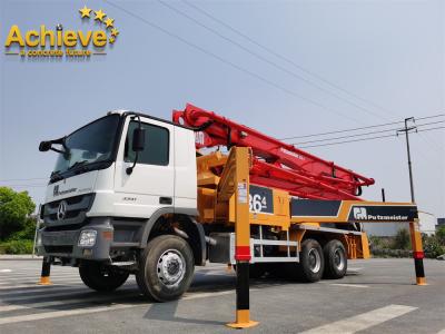 China Second Hand Putzmeister Concrete Pumps Truck M36-4 On Mercedes 3341 for sale