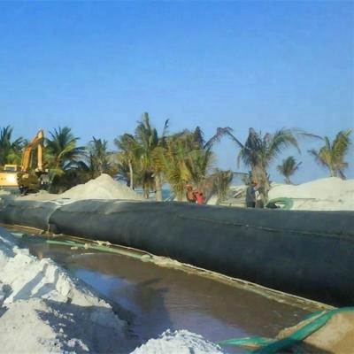 China Control de inundaciones de desecación de la restauración de la línea de la playa de los tubos del geotextil del barro en venta