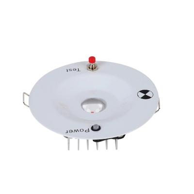 China Ceiling Recessed LED Emergency Downlight 3W Stainless Metal Spotlight for sale