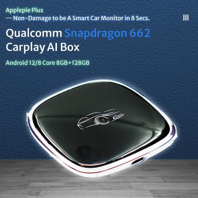 China Upgrade Portable Android Carplay AI Box Universal Dongle Wireless Universal Fit for sale