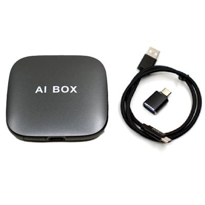 China Dongle sem fio USB Adoptor do ar do Applepie da caixa de MFI WIFI auto Android Carplay AI à venda