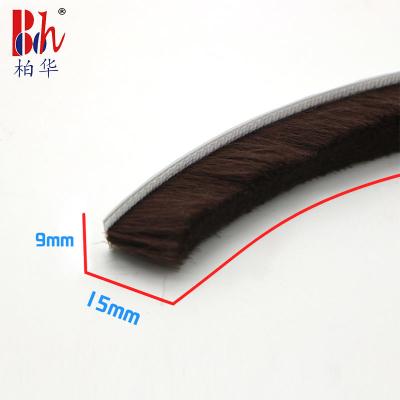 China CE Self Adhesive Weather Stripping Draught Excluder Strip 9x15mm for sale