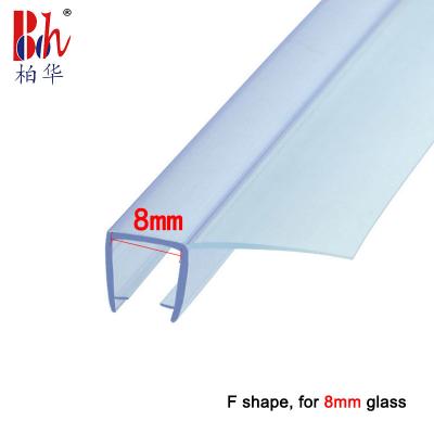China F Shape Pvc Shower Seal Strip Shower Screen Seal Replacement for sale