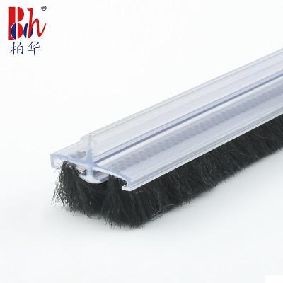 China bottom seal Door Sweep Weather Stripping with brush for sale