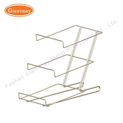 China Hook Wire Counter Display Food Stand Countertop Rack for sale