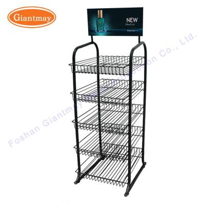 China 355mm Depth Nail Paint Display Stand for sale