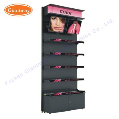 China Floor Light Box Cosmetic Retail Shop Display Exhibition Stand for sale