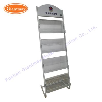China 1.5m Height Literature Display Stand for sale