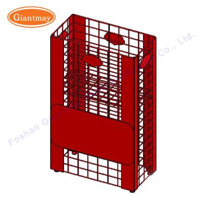 China Modern Grocery Store Promotion Rack Stand Dump Bin Wire for sale