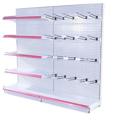 China Gondola Shelving Retail Store Display Fixtures Wall For Shop for sale
