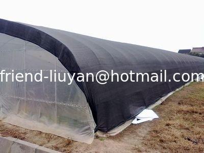 China UV Resistance Black Shade Netting 60gsm Good Strength for sale