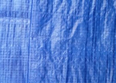China High Strength PE Tarpaulin 120gsm Blue Tarpaulin Truck Cover Roof Shading for sale