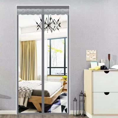 China Magnetic Plastic Film Door Curtain, Anti Dust Film Door Curtain, 120x220cm Clear Plastic Curtain Wall for sale