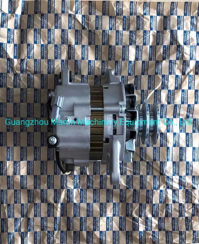 ISP Electric Parts 1876182830 1812005301 Alternator, Sh230, Zx200, Zx120, Zx490-5, Zx450-3 6wg1, 6bg1, 4bg1