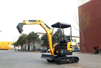 China Municipal Works 2 Ton Mini Excavator Swing Boom Small Hydraulic Excavator for sale