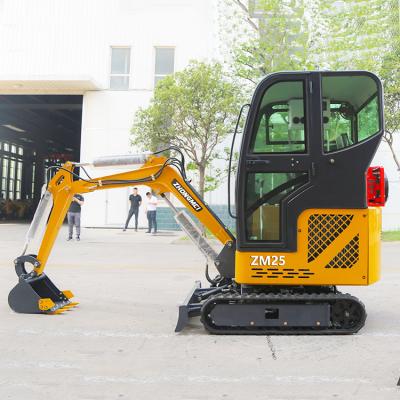 China 2.5 Ton Agricultural Excavator Indoor Demolition Mini Digger Small Hydraulic Crawler Excavation Machine for sale
