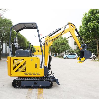 China Garden Mini Digger Greenhouse Micro Bagger Vegetable Greenhouses Small 0.8ton Mini Compact Excavator for sale