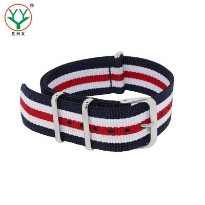China Nato Nylon Strap Watch Bands 22mm Mixed Color For Luxury Watch for sale
