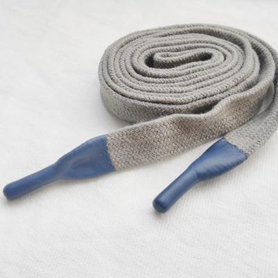 China Soft Silicon End Cotton Cords For Sweatshirts Customized Silicone Tips for sale