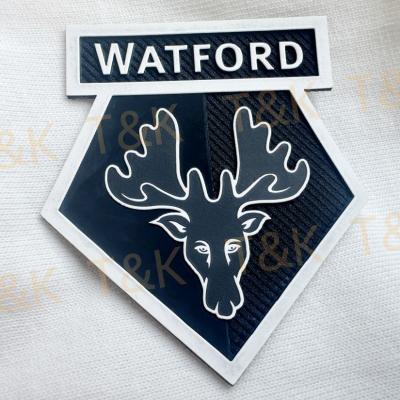 China Silk Screen Printed Custom T Shirt Patches Heat Transfer Silicone For Coat for sale