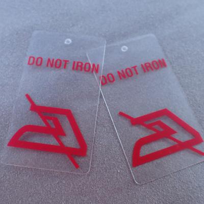 China Debossed Silicone Heat Transfer Labels for sale