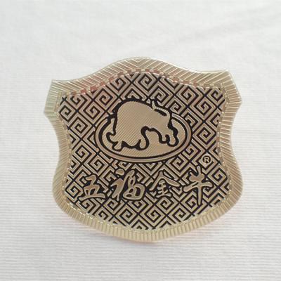 China Crachás tecidos delicado gravados de alta frequência de 3D TPU para a camisa de couro de Chaussures à venda