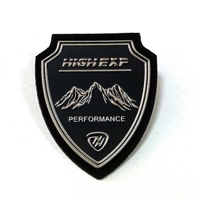 China Clothing Logo 3D Tpu Patches High Frequency Soft Embossed Garment Badge for sale