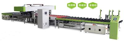 China PLC Control Glass Edge Grinding Machine For Glass 4 Edge Chamfering Self Diagnosis for sale