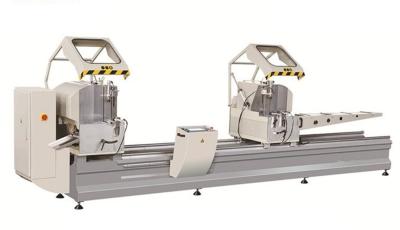 China Automatic UPVC Window Machine With Digital Display Double Mitre Cutting Saw for sale
