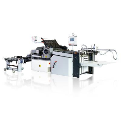 China Impresión en hoja de offset de 78 mm CP Flat Pile Folding Machine Libro firma automática Papel máquina de plegado de papel A3 en venta