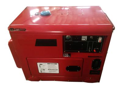 China Electric Start 5kVA Portablel Diesel Small Portable Generators , AC Single Phase Generators for sale