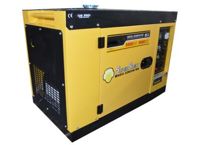 China New Design 186F Single Phase 5KW  Small Portable Generators with Electric start for sale