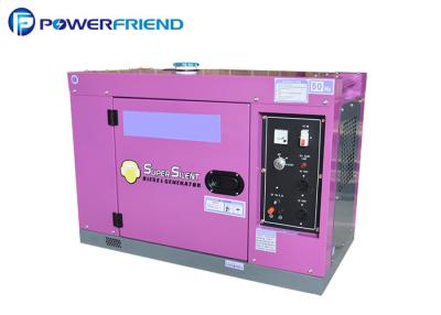 China Electric Start 6kw Small Portable Diesel Generators With Wheels For House for sale