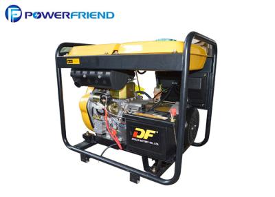 China Open Type Air Cooled Diesel Portable Dg Set For Home , Electric Start Controller for sale