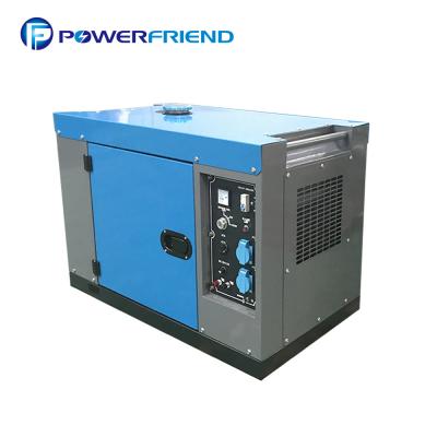 China CE Super Silent Diesel Small Portable Generators 4.5KW 5KVA Air Cooled With AVR for sale