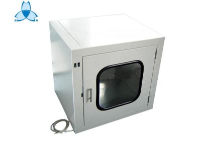 China Powder Coated Steel Air Shower Pass Box For Biological Pharmacy Laboratory for sale
