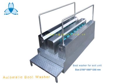China Stainless Steel 304 Automatic Boot Washer and Shoe Cleaner For Food Factory for sale