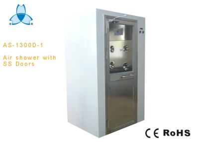 China Spray Coating Stainless Steel Clean Room With Manual SS Swing Doors for sale