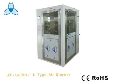 China L mecanografía a GMP el sistema aire-aire limpio de la ducha, duchas de aire para los cuartos limpios con la anchura 800m m en venta