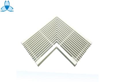 China Weatherproof Return Air Louver 25mm Height Degree And Special Triangle Air Grille for sale