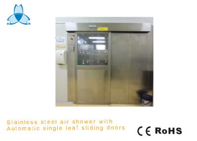 China Lab Equipment Stainless Steel Shower , Class 100 Portable Clean Room Air Shower for sale
