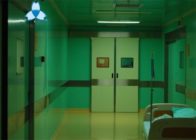 China Filtro de aire automático del hospital, puertas deslizantes del hospital doble de la hoja para la puerta del hospital ICU en venta