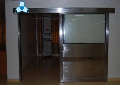 China Anti - Radiation Automatic Hospital Doors With Sliding Single Leaf , Easy Clean And Antibiosis for sale