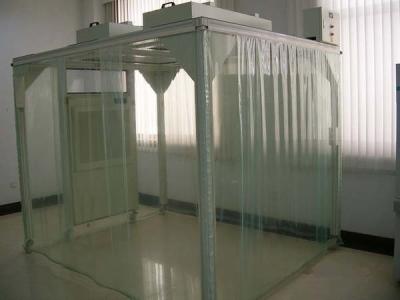 China Portable Softwall Modular Clean Room / Class 100 Clean Booth Class 1000 Purification for sale