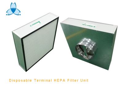 China Disposable Terminal HEPA Filter Unit Non Motorized Type, Box HEPA filter unit, HEPA for the ceiling for sale