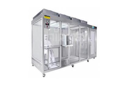 China Acrylic Hardwall Modular Clean Room / Clean Booth With AIr Shower And Pass Box for sale